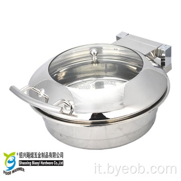 Chafer Chafing Dish piccolo rotondo a induzione